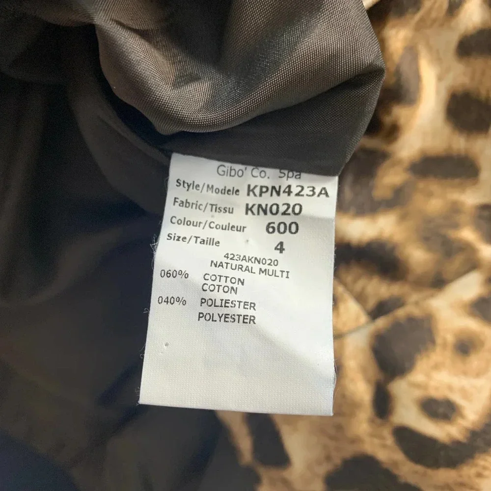 Michael Kors Collection Leopard Print‎ Mini Dress
